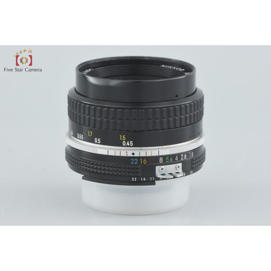 Nikon Ai NIKKOR 50mm F1.8 MFレンズ ニコン（Nikon） 【中古】Nikon Ai NIKKOR 50mm f/1.8 : 中古カメラの