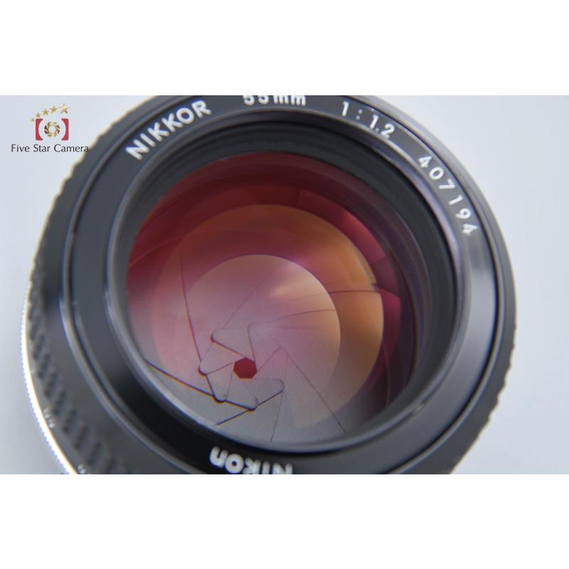 ニコン 【中古】Nikon Ai NIKKOR 55mm f/1.2 : 中古カメラの