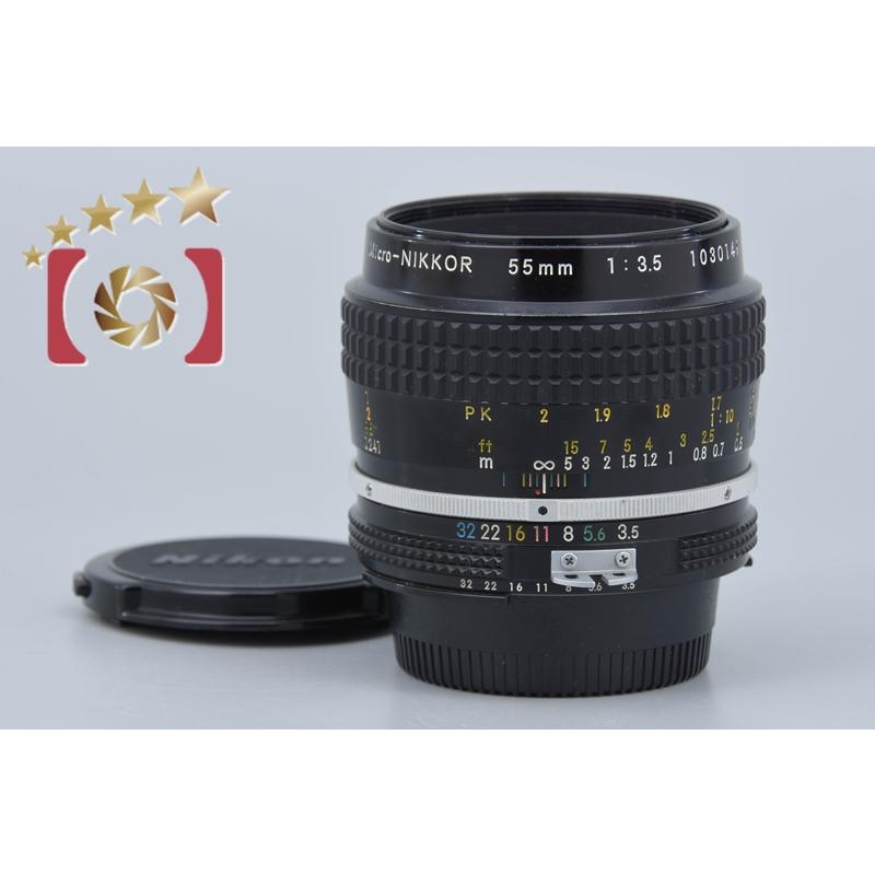 【中古】Nikon ニコン Ai Micro-NIKKOR 55mm f/3.5 ニコン（Nikon） 【中古】Nikon Ai Micro-NIKKOR 55mm f/3.5 : 中古