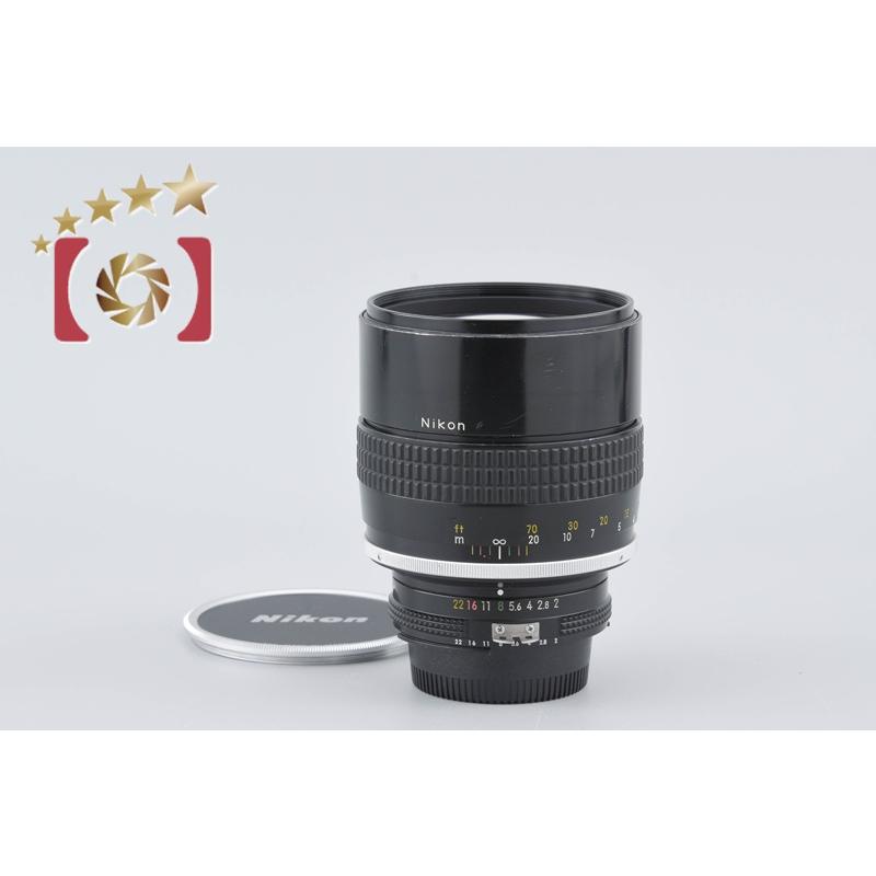 ニコン（Nikon） 【中古】Nikon Ai NIKKOR 135mm f/2 : 中古カメラの
