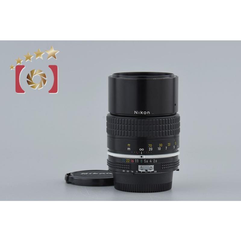 【中古】Nikon ニコン Ai NIKKOR 135mm f/2.8 ニコン（Nikon） 【中古】Nikon Ai NIKKOR 135mm f/2.8 : 中古カメラの