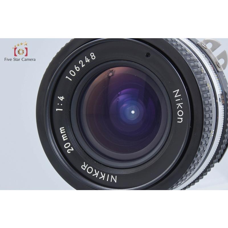 ニコン 【中古】Nikon Ai NIKKOR 20mm f/4 : 中古カメラの ニコン 【中古】Nikon Ai NIKKOR 20mm f/4 : 中古カメラの