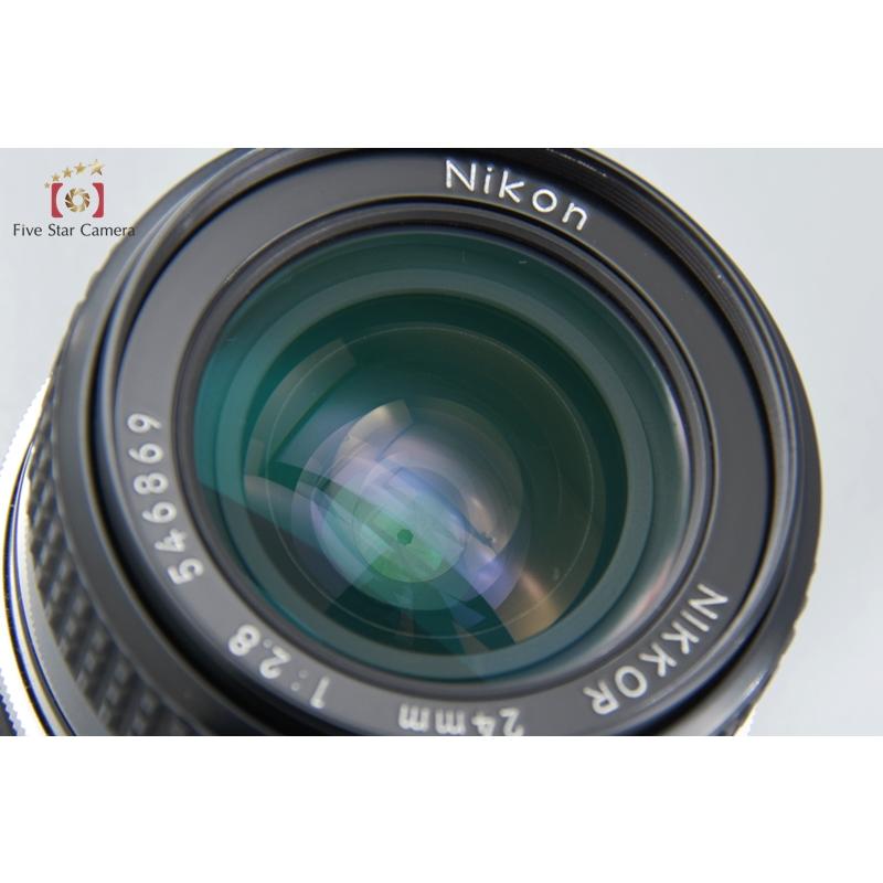 ニコン 【中古】Nikon Ai NIKKOR 24mm f/2.8 爪無し : 中古 ニコン 【中古】Nikon Ai NIKKOR 24mm f/2.8 爪無し : 中古