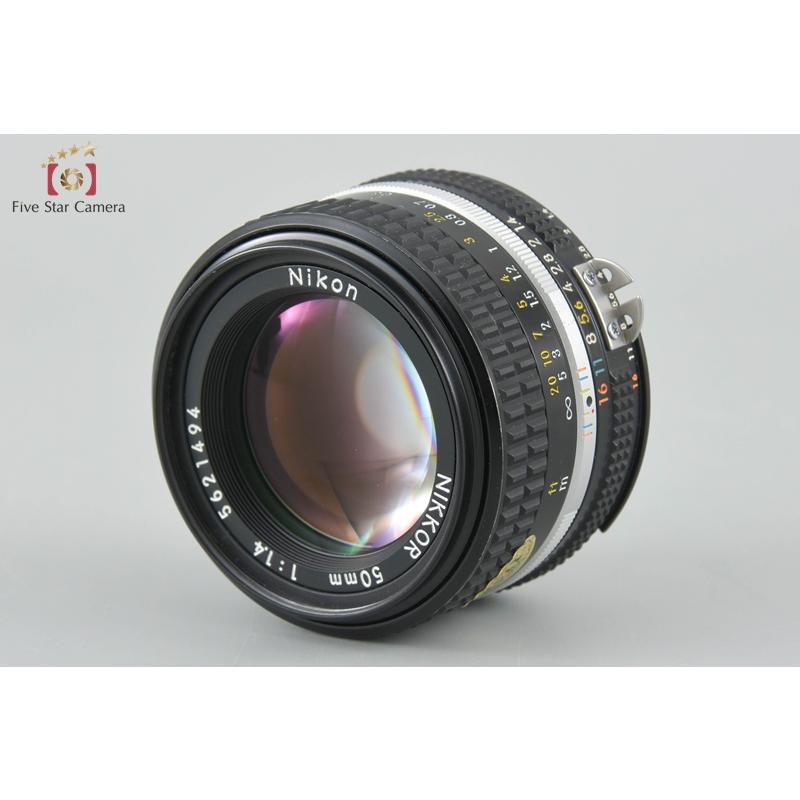 ニコン 【中古】Nikon Ai-S NIKKOR 50mm f/1.4 JCII シール付き ニコン 【中古】Nikon Ai-S NIKKOR 50mm f/1.4 JCII シール付き