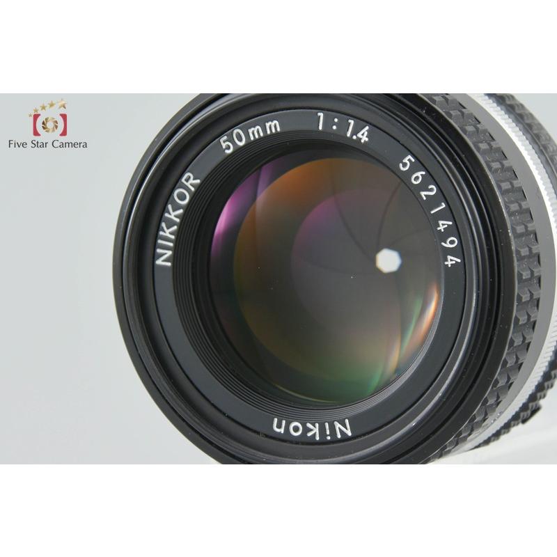 ニコン 【中古】Nikon Ai-S NIKKOR 50mm f/1.4 JCII シール付き ニコン 【中古】Nikon Ai-S NIKKOR 50mm f/1.4 JCII シール付き