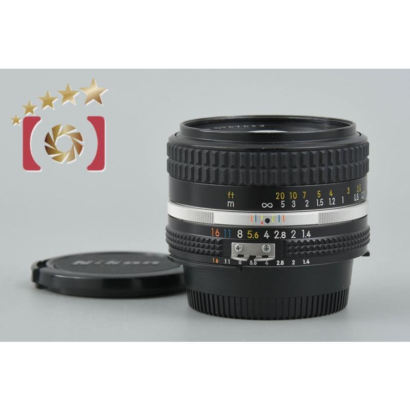 【中古】Nikon ニコン Ai NIKKOR 50mm f/1.4 爪無し ニコン（Nikon） 【中古】Nikon Ai-S NIKKOR 50mm f/1.4 : 中古カメラ