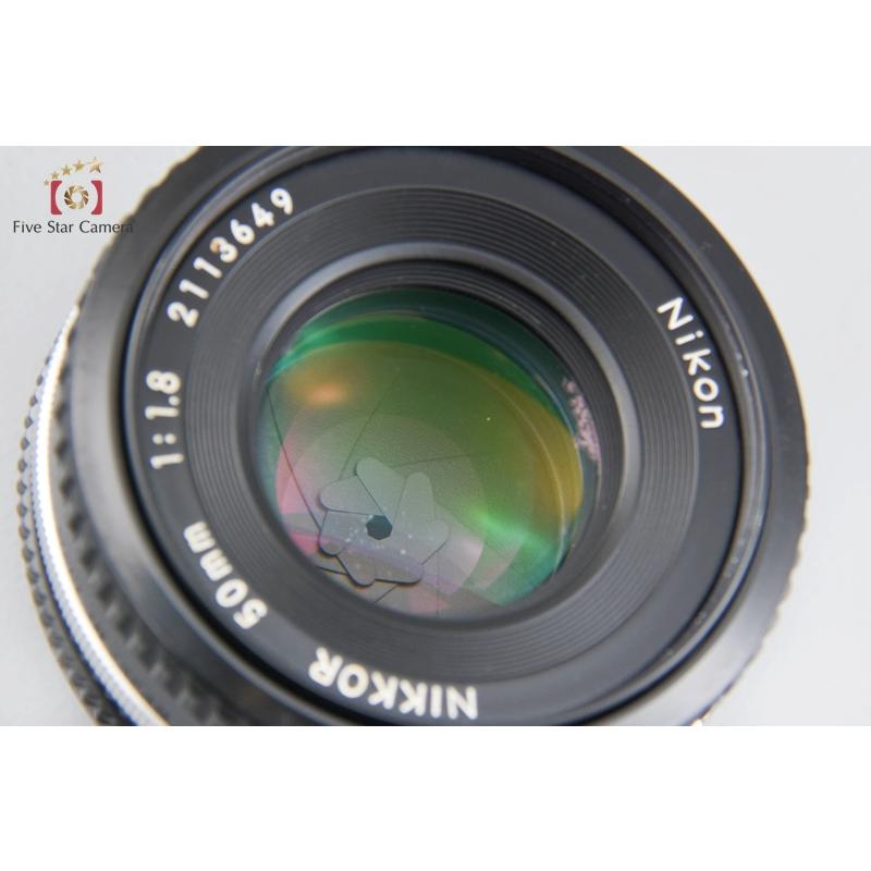 ニコン 【中古】Nikon Ai-S NIKKOR 50mm f/1.8 : 中古カメラの ニコン 【中古】Nikon Ai-S NIKKOR 50mm f/1.8 : 中古カメラの