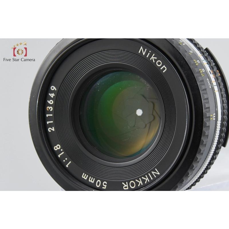 ニコン 【中古】Nikon Ai-S NIKKOR 50mm f/1.8 : 中古カメラの ニコン 【中古】Nikon Ai-S NIKKOR 50mm f/1.8 : 中古カメラの
