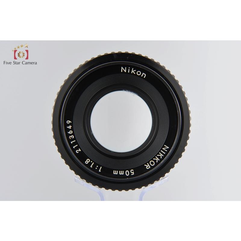 ニコン 【中古】Nikon Ai-S NIKKOR 50mm f/1.8 : 中古カメラの ニコン 【中古】Nikon Ai-S NIKKOR 50mm f/1.8 : 中古カメラの
