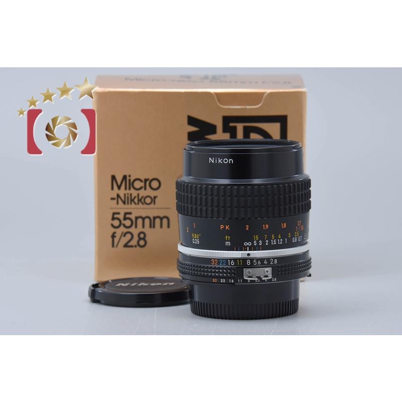 The Nikon Micro Nikkor 55 mm f/ 2.8 AI-S Lens. Specs. MTF Charts. User