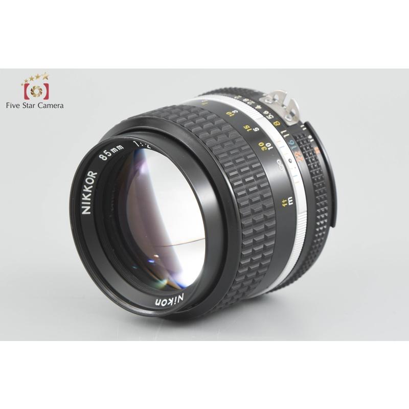 ニコン 【中古】Nikon Ai-S NIKKOR 85mm f/2 : 中古カメラの ニコン 【中古】Nikon Ai-S NIKKOR 85mm f/2 : 中古カメラの
