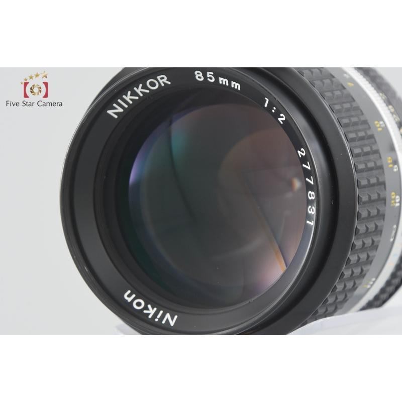ニコン 【中古】Nikon Ai-S NIKKOR 85mm f/2 : 中古カメラの ニコン 【中古】Nikon Ai-S NIKKOR 85mm f/2 : 中古カメラの