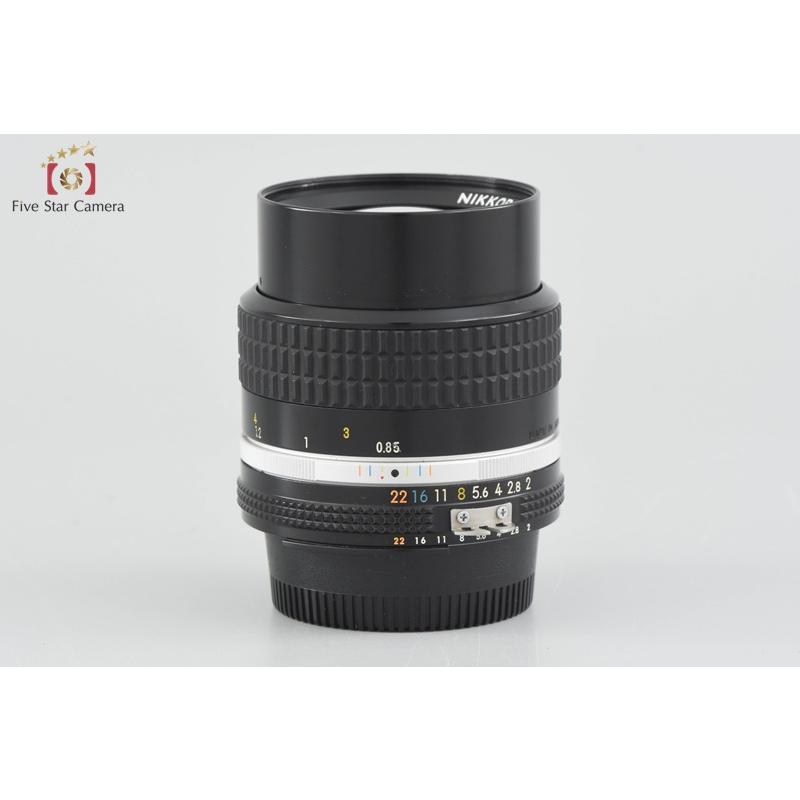 ニコン 【中古】Nikon Ai-S NIKKOR 85mm f/2 : 中古カメラの ニコン 【中古】Nikon Ai-S NIKKOR 85mm f/2 : 中古カメラの
