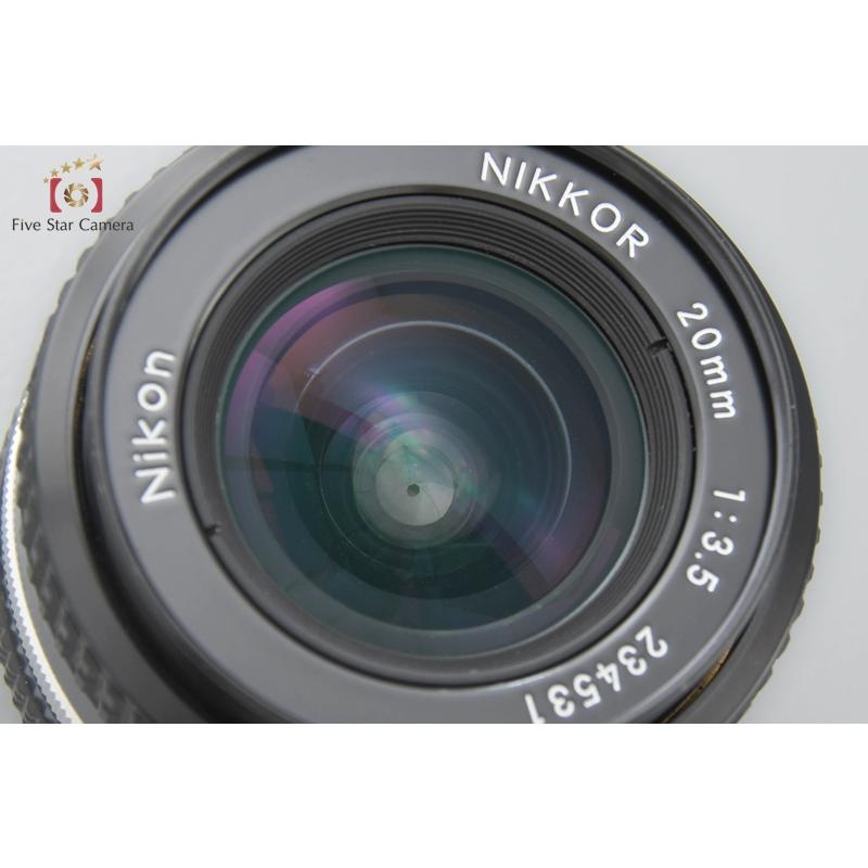 ニコン（Nikon） 【中古】Nikon Ai-S NIKKOR 20mm f/3.5 : 中古カメラ