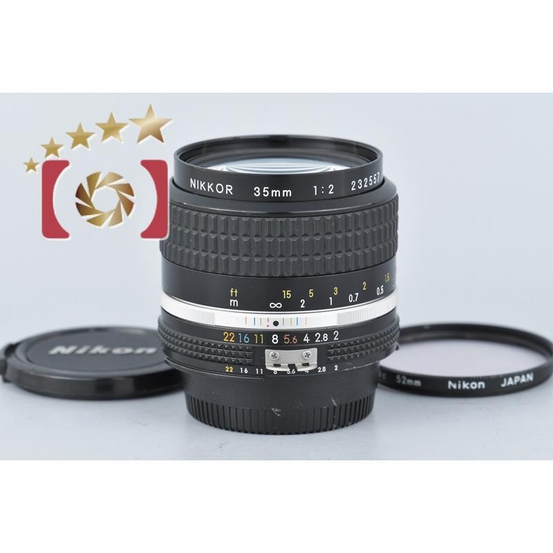 ニコン（Nikon） 【中古】Nikon Ai-S NIKKOR 35mm f/2 : 中古カメラの 