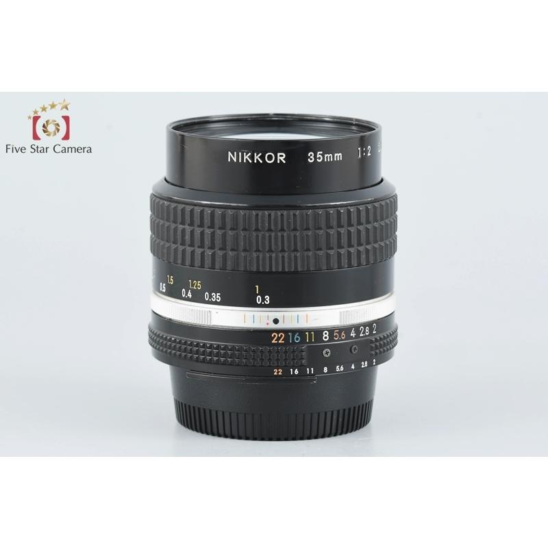 ニコン（Nikon） 【中古】Nikon Ai-S NIKKOR 35mm f/2 爪無し : 中古