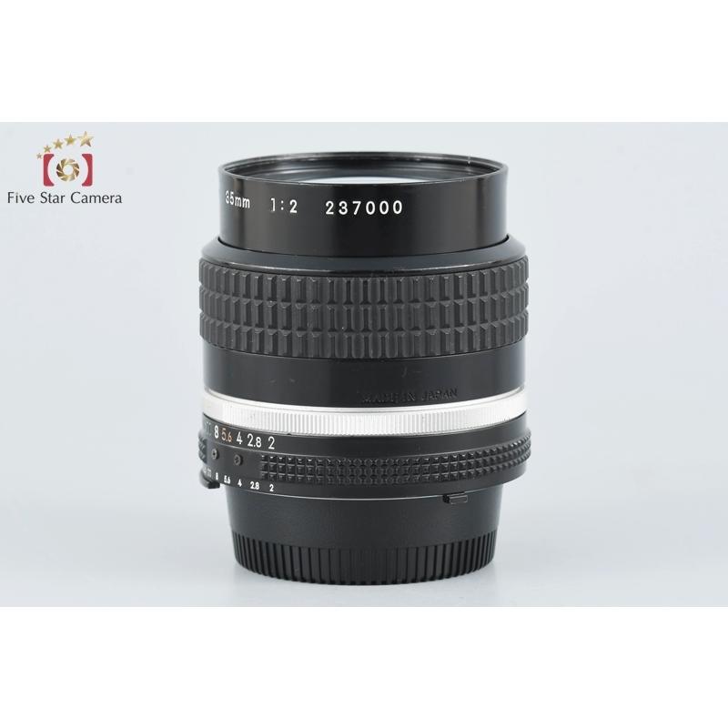ニコン（Nikon） 【中古】Nikon Ai-S NIKKOR 35mm f/2 爪無し : 中古