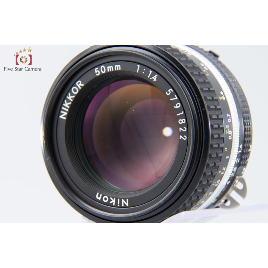 【中古】Nikon ニコン Ai-S NIKKOR 50mm f/1.4｜five-star-camera｜05