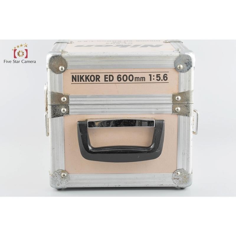 ニコン 【中古】Nikon Ai-S NIKKOR 600mm f/5.6 ED ケース付き ニコン 【中古】Nikon Ai-S NIKKOR 600mm f/5.6 ED ケース付き