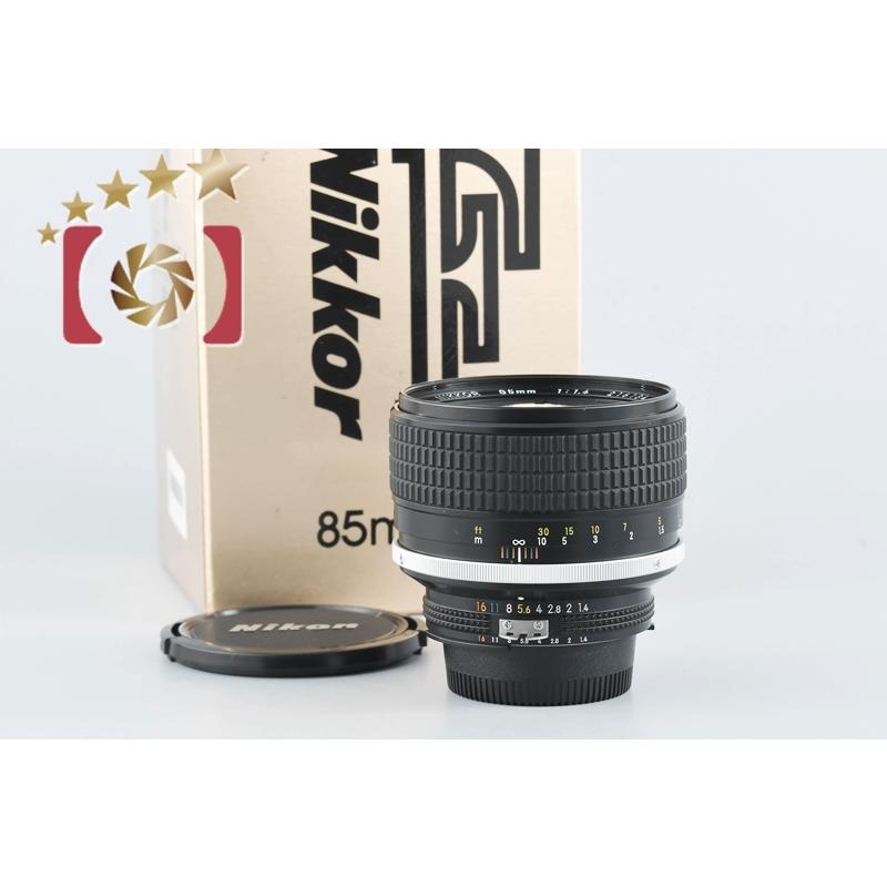 ニコン（Nikon） 【中古】Nikon Ai-S NIKKOR 85mm f/1.4 元箱付 : 中古