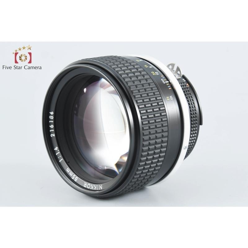 ニコン（Nikon） 【中古】Nikon Ai-S NIKKOR 85mm f/1.4 元箱付 : 中古