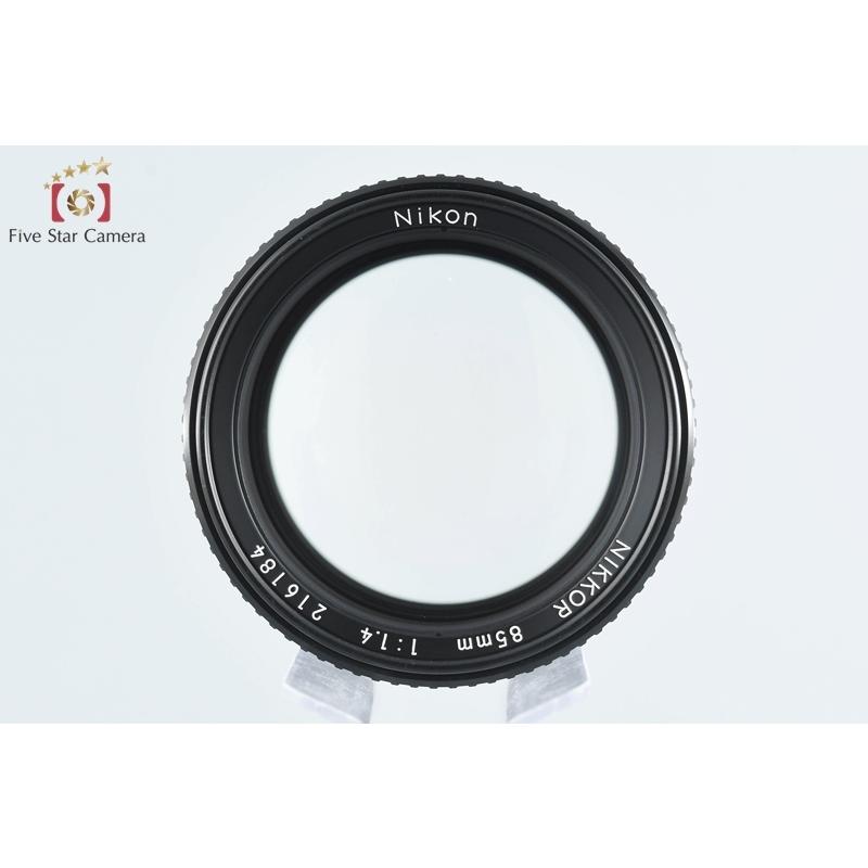 ニコン（Nikon） 【中古】Nikon Ai-S NIKKOR 85mm f/1.4 元箱付 : 中古