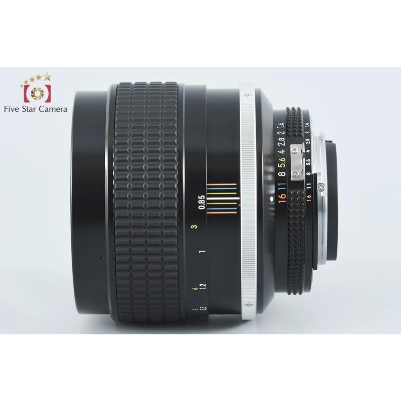 ニコン（Nikon） 【中古】Nikon Ai-S NIKKOR 85mm f/1.4 元箱付 : 中古