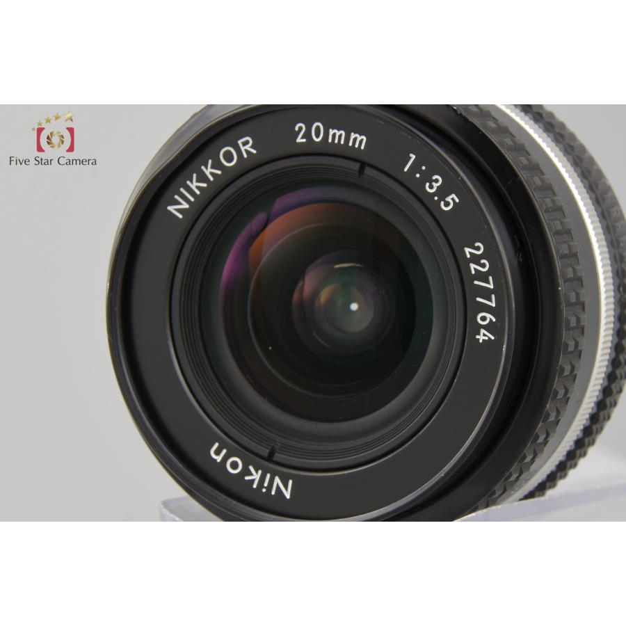 ニコン 【中古】Nikon Ai-S NIKKOR 20mm f/3.5 : 中古カメラの ニコン 【中古】Nikon Ai-S NIKKOR 20mm f/3.5 : 中古カメラの