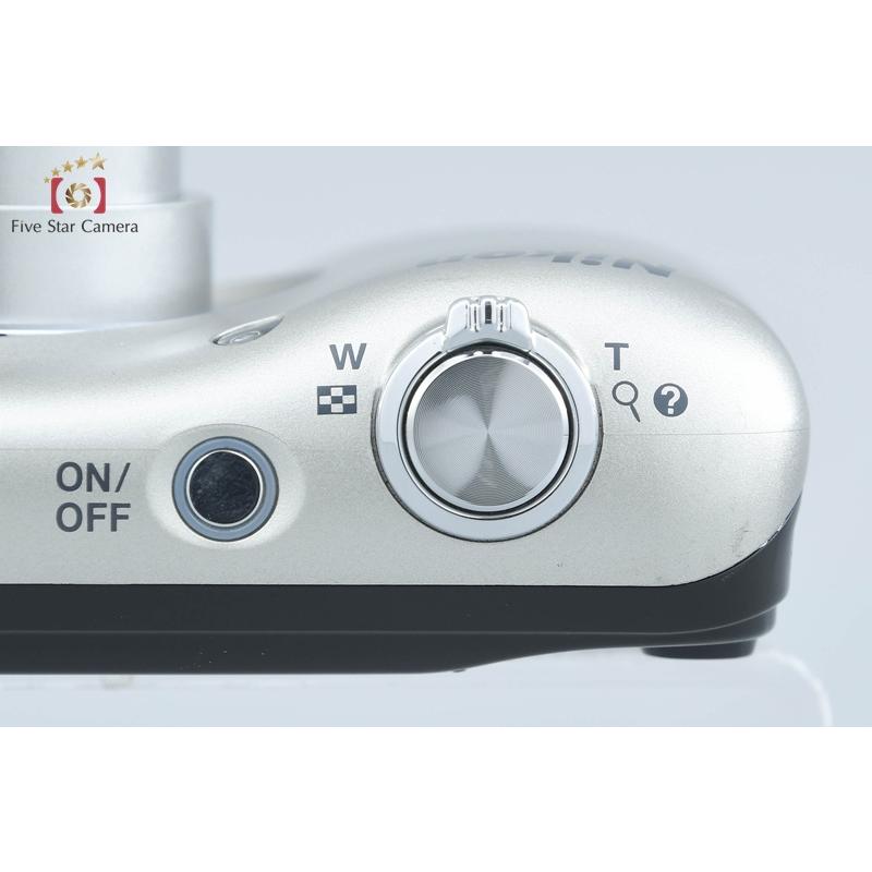 COOLPIX 【中古】Nikon ニコン A10 シルバー コンパクトデジタル