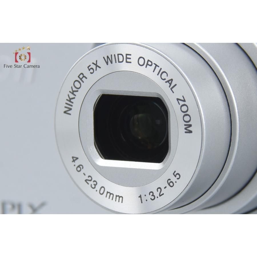 COOLPIX 【中古】Nikon ニコン A100 シルバー コンパクトデジタル