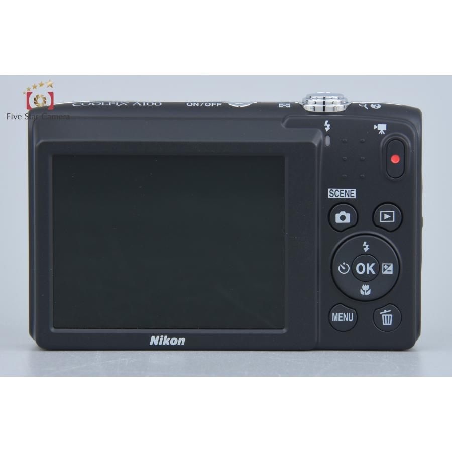 COOLPIX 【中古】Nikon ニコン A100 シルバー コンパクトデジタル
