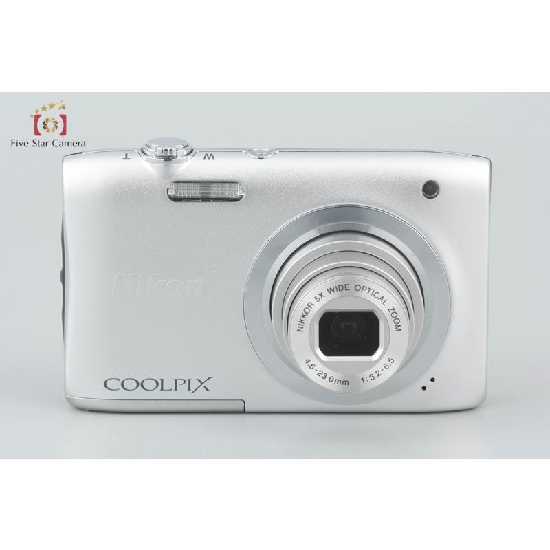 COOLPIX 【中古】Nikon ニコン A100 シルバー コンパクト COOLPIX 【中古】Nikon ニコン A100 シルバー コンパクト