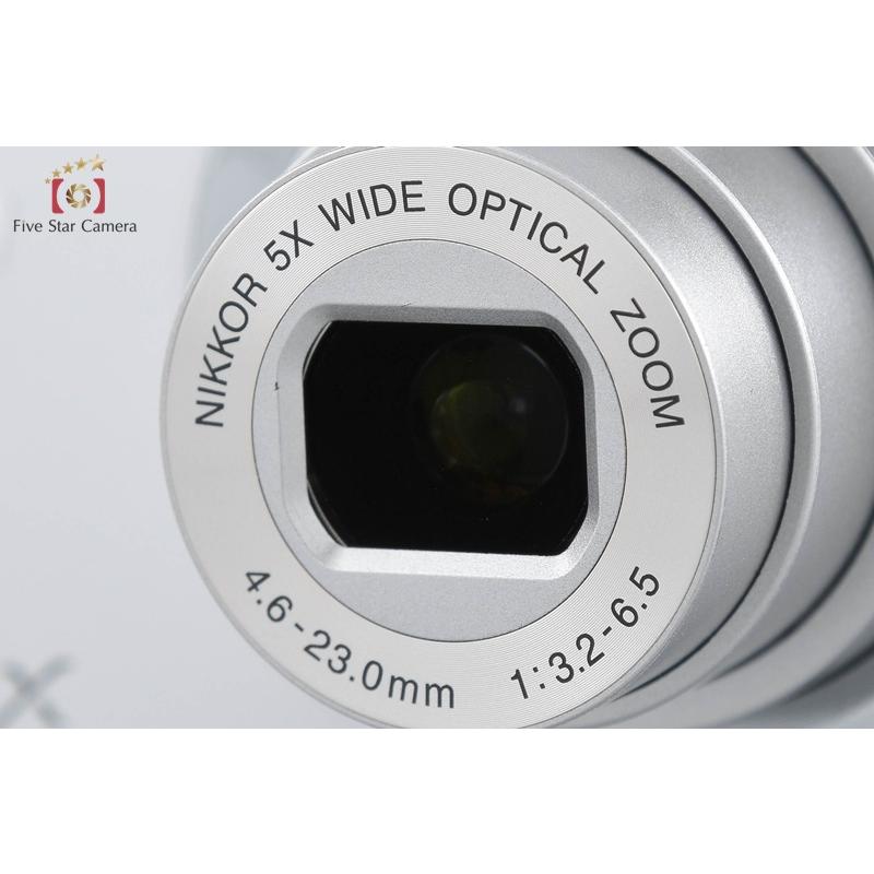 COOLPIX 【中古】Nikon ニコン A100 シルバー コンパクト