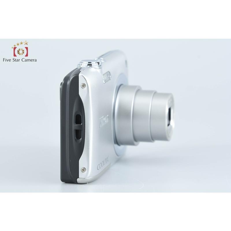 COOLPIX 【中古】Nikon ニコン A100 シルバー コンパクト