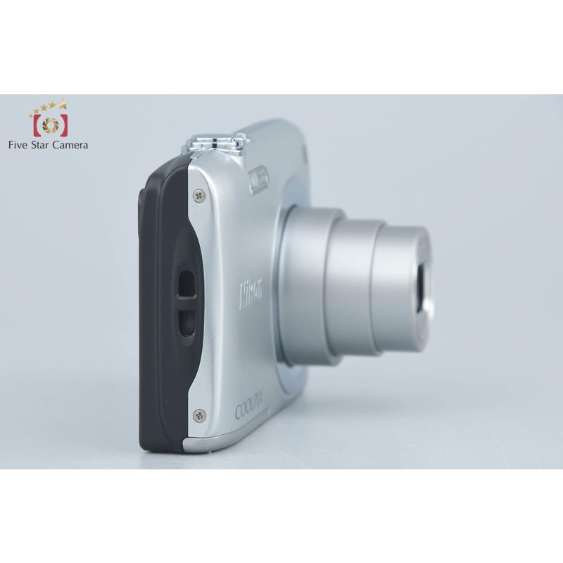 COOLPIX 【中古】Nikon ニコン A100 シルバー コンパクト