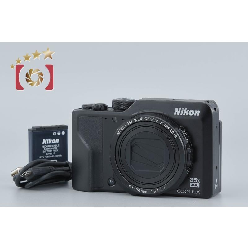 COOLPIX 【中古】Nikon ニコン A1000 ブラック コンパクトデジタル