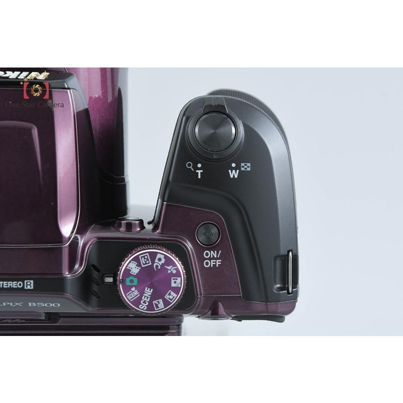 Nikon COOLPIX B500 プラムカラー 新品未使用 Nikon Coolpix B500 - Digital camera - compact - 16.0 MP