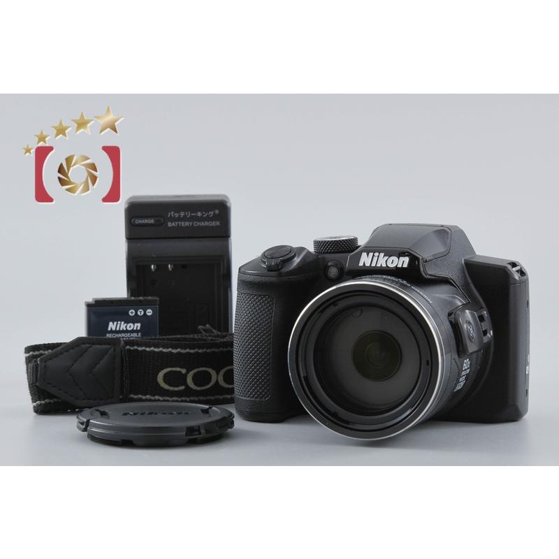 COOLPIX 【中古】Nikon ニコン B600 ブラック コンパクトデジタル