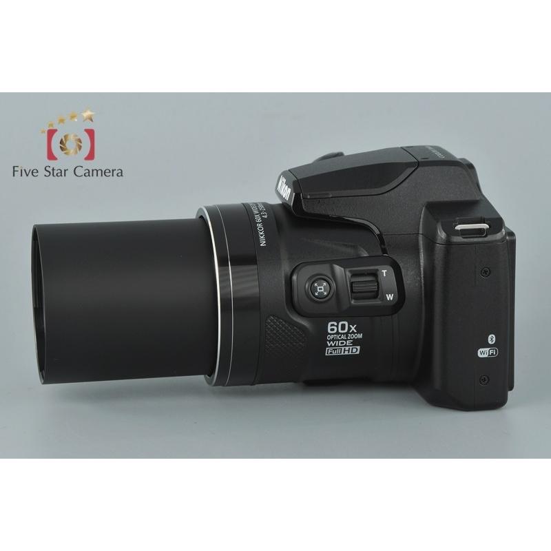 COOLPIX 【中古】Nikon ニコン B600 ブラック コンパクトデジタル