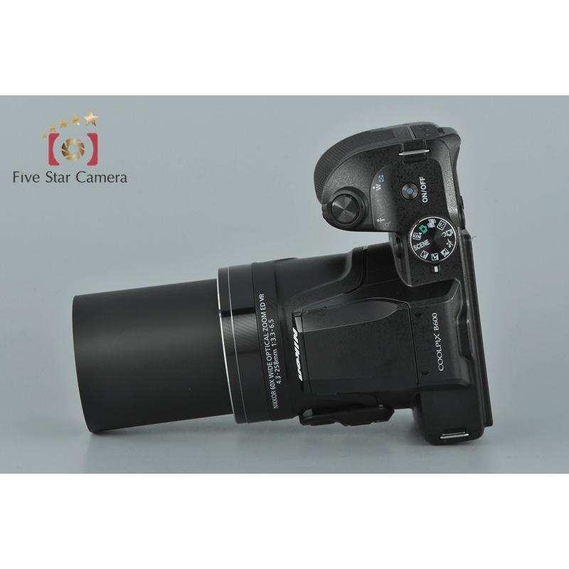 COOLPIX 【中古】Nikon ニコン B600 ブラック コンパクトデジタル