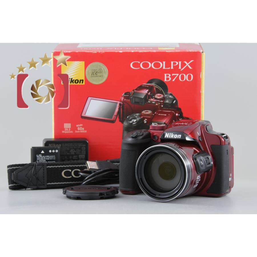 Nikon COOLPIX B700 赤　カメラケース付き Nikon COOLPIX B700 赤 カメラケース付き COOLPIX ニコン Nikon B700