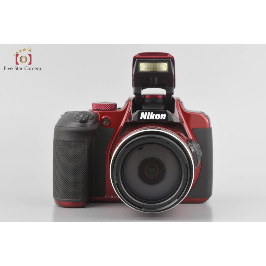 COOLPIX 【中古】Nikon ニコン B700 レッド コンパクトデジタルカメラ
