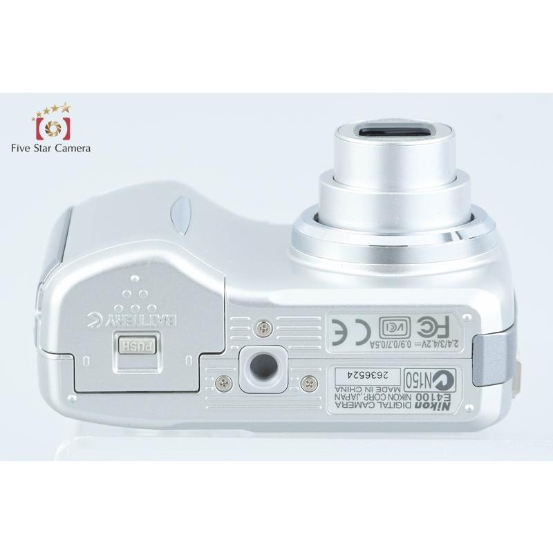 〖美品〗Nikon COOLPIX E4100 シルバー 箱付き 完動品 美品〗Nikon COOLPIX E4100 シルバー 箱付き 完動品 ニコン