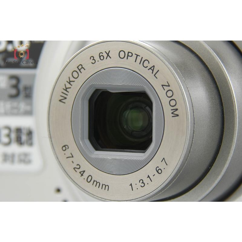COOLPIX 【中古】Nikon ニコン L20 シルバー コンパクトデジタル COOLPIX 【中古】Nikon ニコン L20 シルバー コンパクトデジタル