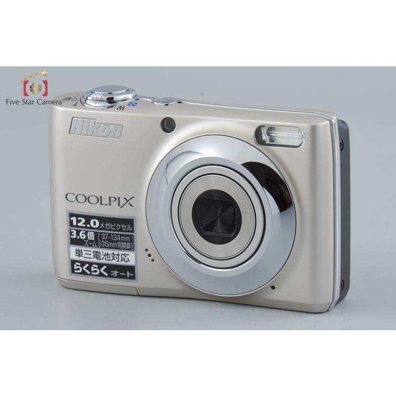 COOLPIX 【中古】Nikon ニコン L22 シルバー コンパクトデジタル
