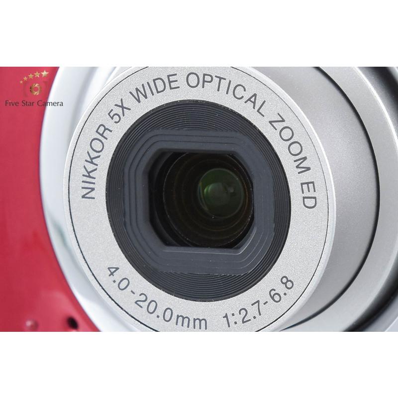 COOLPIX 【中古】Nikon ニコン L23 レッド コンパクトデジタル