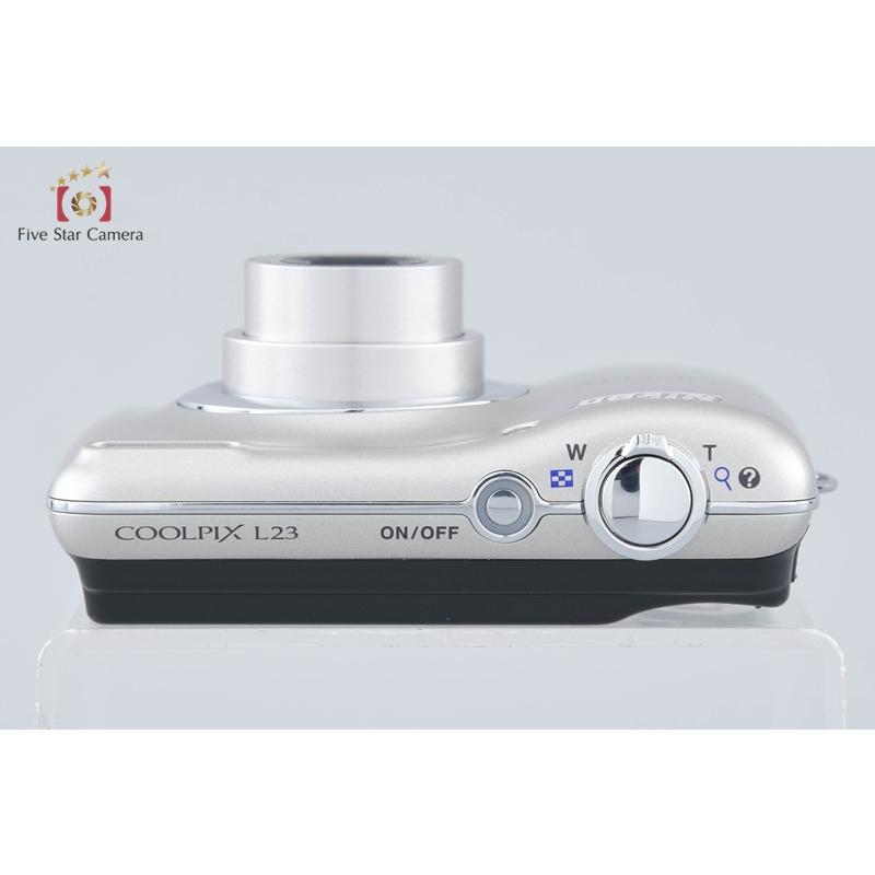 中古　美品　Nikon COOLPIX L23 シルバー COOLPIX 【中古】Nikon ニコン L23 シルバー コンパクトデジタルカメラ