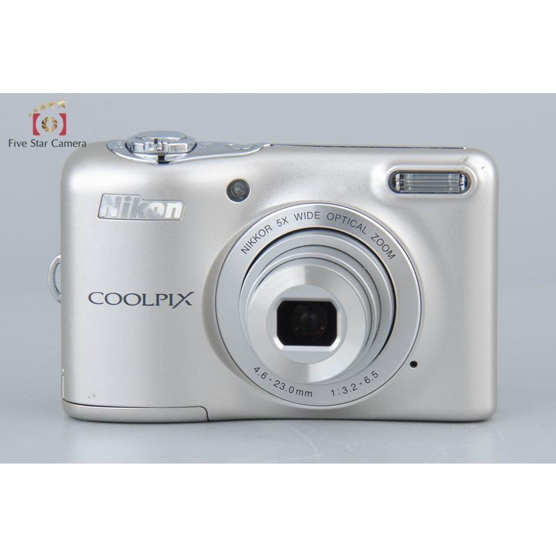COOLPIX 【中古】Nikon ニコン L32 シルバー コンパクトデジタル COOLPIX 【中古】Nikon ニコン L32 シルバー コンパクトデジタル