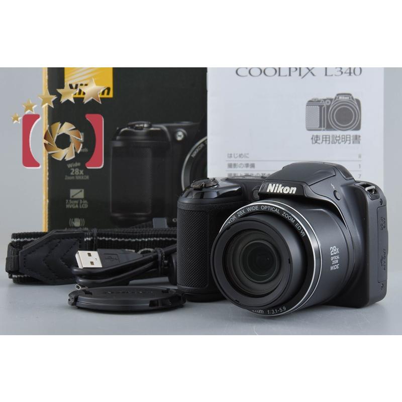 【中古】Nikon ニコン COOLPIX L340 コンパクトデジタルカメラ COOLPIX 【中古】Nikon ニコン L340 コンパクトデジタルカメラ 元箱
