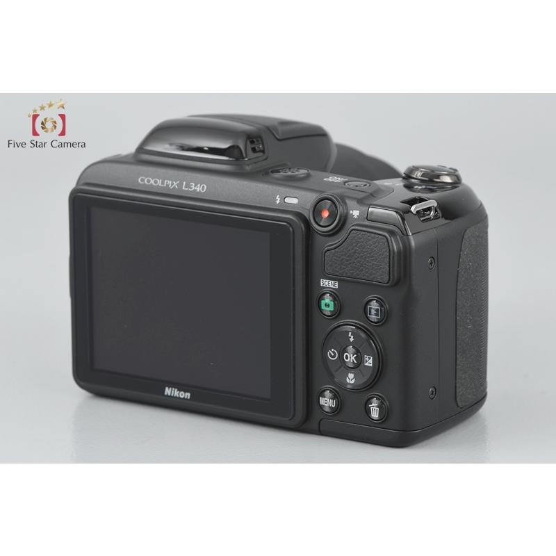 【中古】Nikon ニコン COOLPIX L340 コンパクトデジタルカメラ 元箱付き nikoncoolpixl3400301